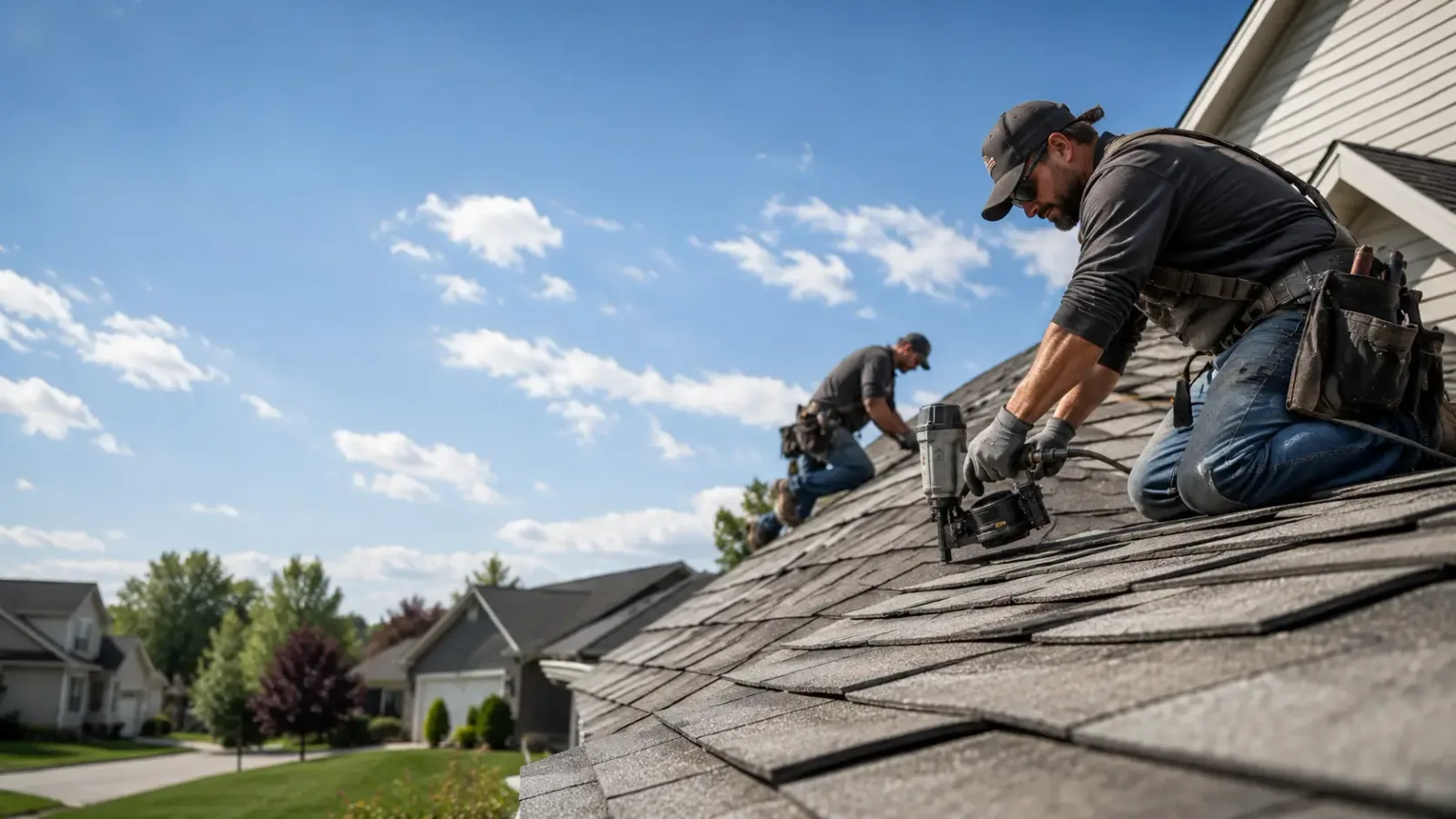 Storm Damage Roof Repair in Colchester, IL near me
